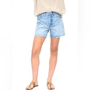 NWOT PISTOLA DENIM DEVIN HIGH RISE CUT OFF SHORT